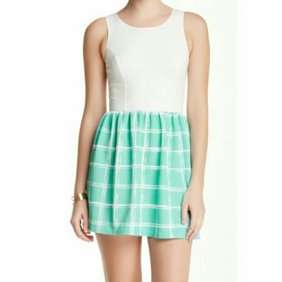 LOVE…ADY Sleeveless Textured Mini Dress - Picture 1 of 6